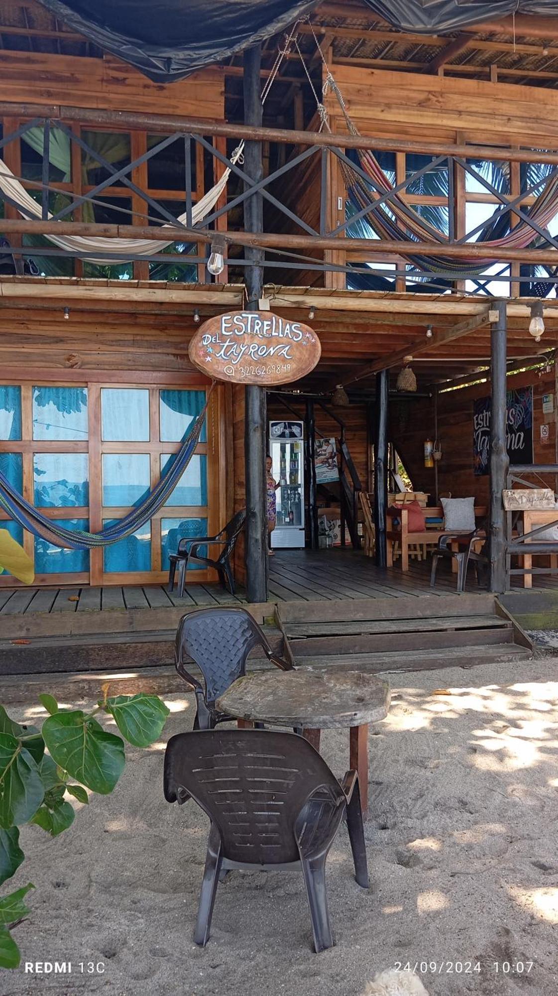 Hostal Estrellas Del Tayrona Playa Mendihuaca Guachaca 외부 사진